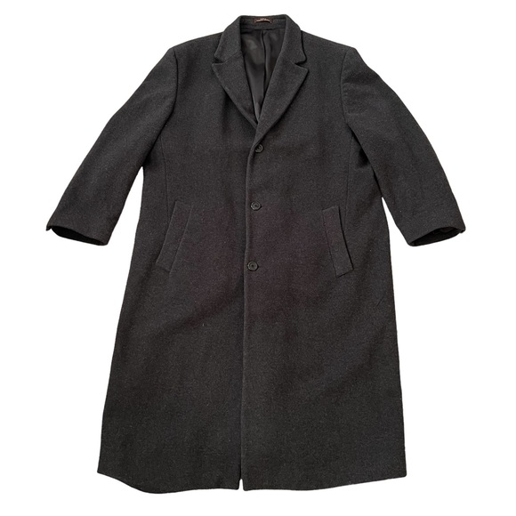 Michael Kors Woolblend Winter Charcoal Peacoat Sz 50L - Picture 3 of 9